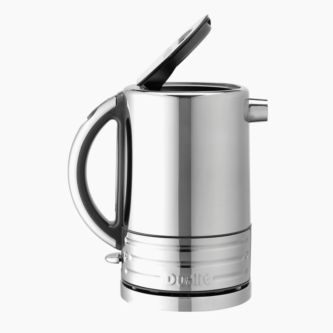Dualit Architect Kettle | Grey Body With Stainless Steel Panels