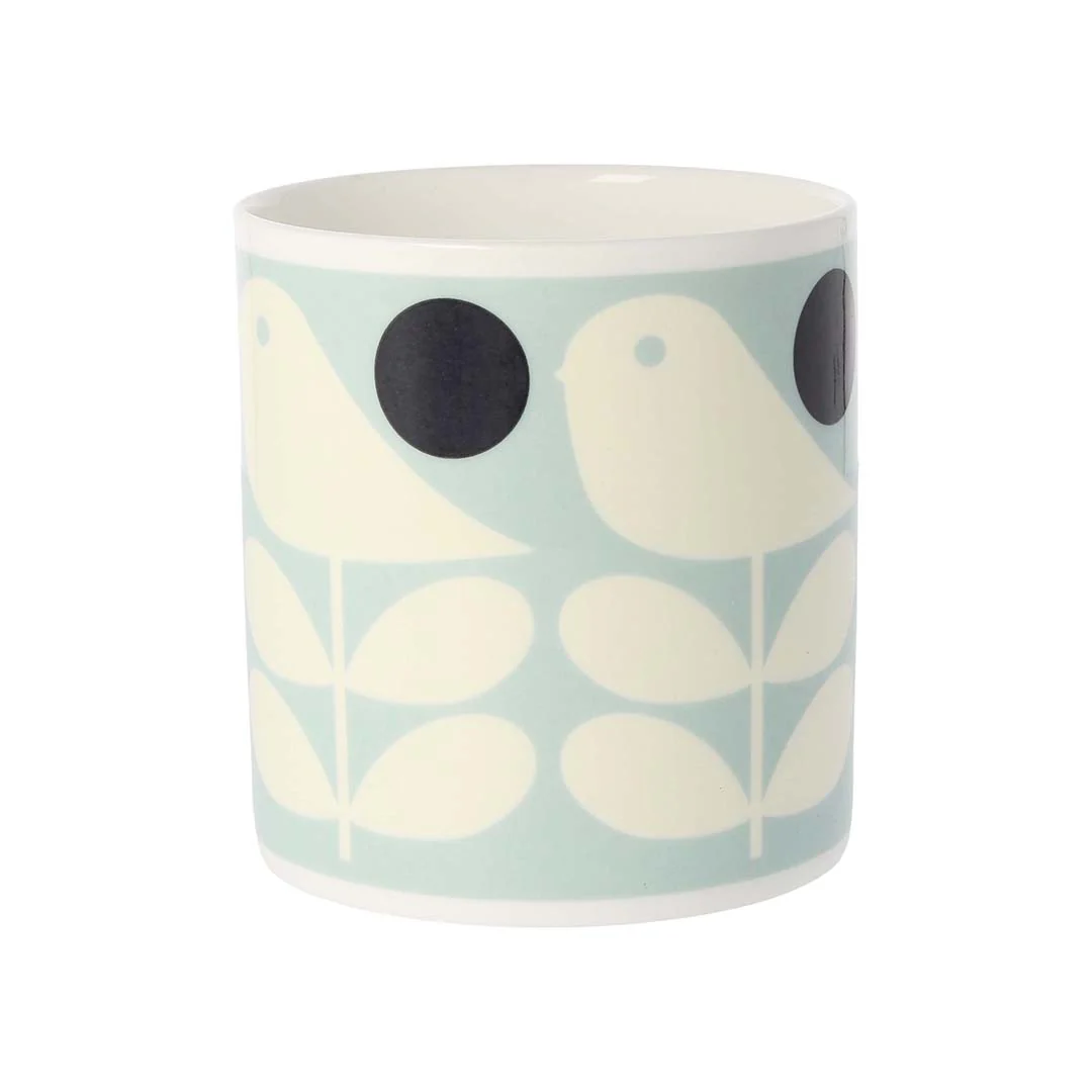 Orla Kiely Early Bird Light Blue Mug