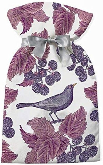 Thornback & Peel Classic Blackbird & Bramble Hot Water Bottle Cover