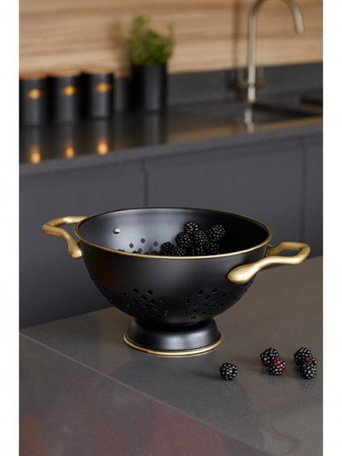 Black colander clearance