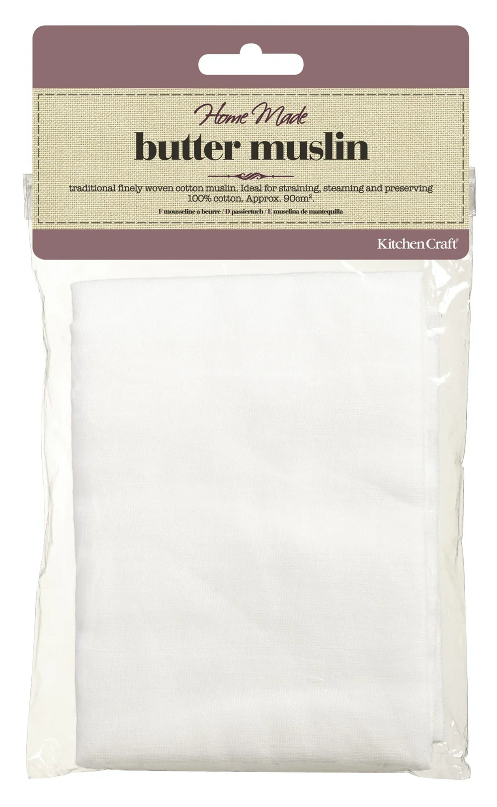 KitchenCraft Home Made Butter Muslin