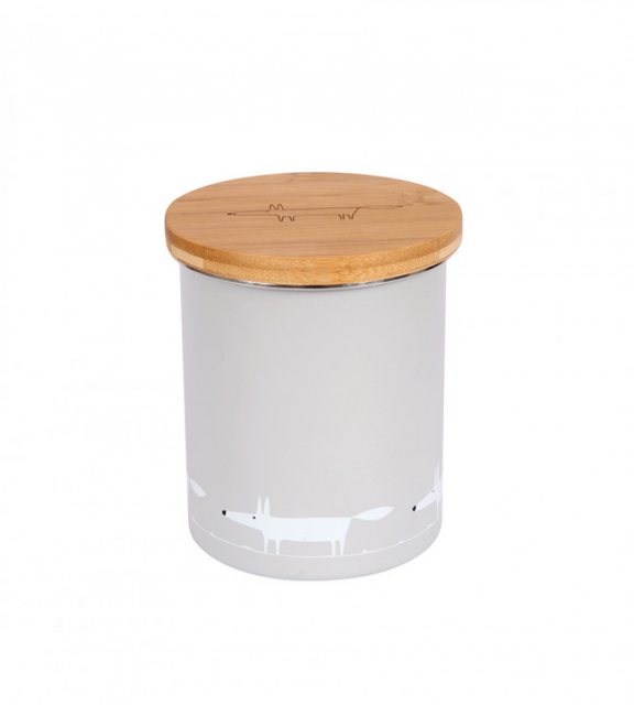 Scion Mr Fox Grey Storage Jar