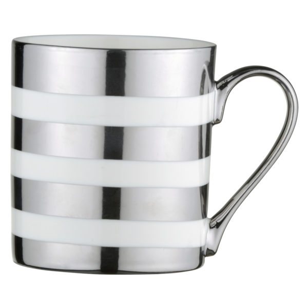 BIA Stripes Mug Platinum