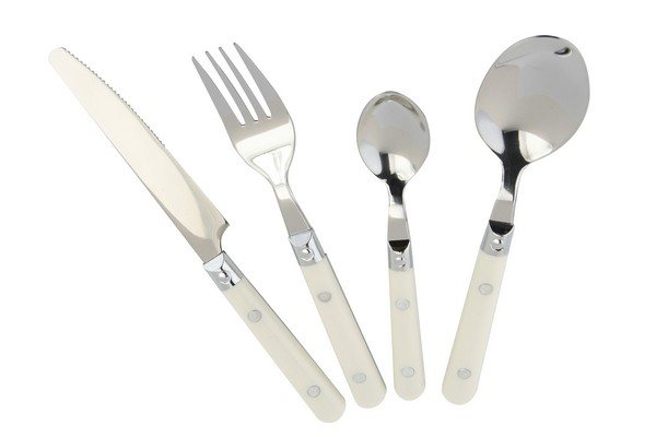 Apollo Housewares SS Cutlery Set 16pc Bistro Cream