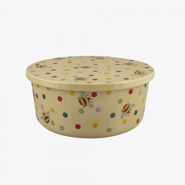 Emma Bridgewater Polka Dot Set of 3 Rice Husk Storage Tubs