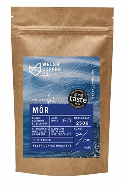 Welsh Coffee Co. Mor Whole Bean Coffee 250g