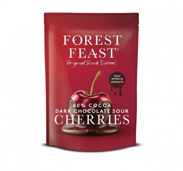 Forest Feast Dark Chocolate Sour Cherries 120g