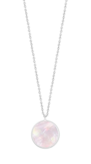 Tipperary Crystal Full Moon Pendant Silver