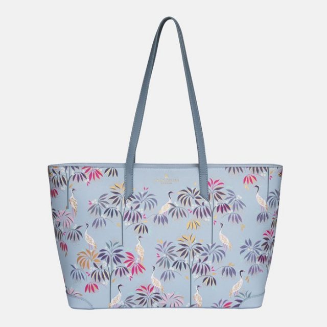 Sara Miller Crane Garden Large Tote Bag