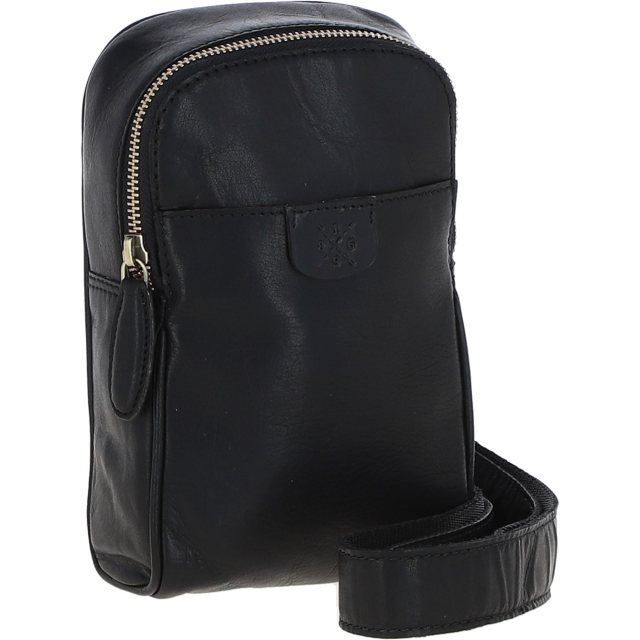 ASHWOOD Unisex Medium Luxury Leather Sling Bag Tan : Slingo Size: One