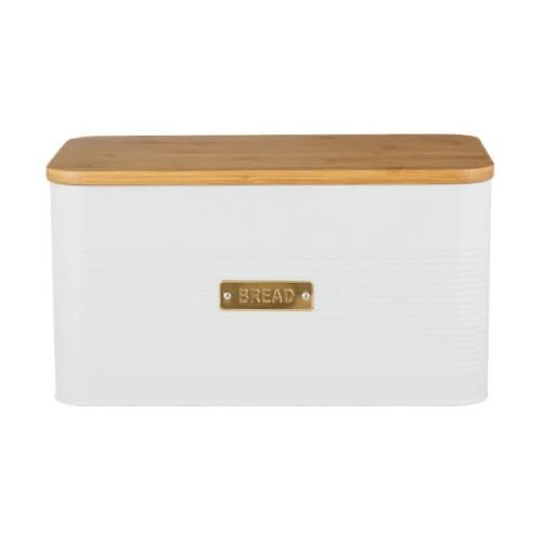 Otto Square White Bread Bin