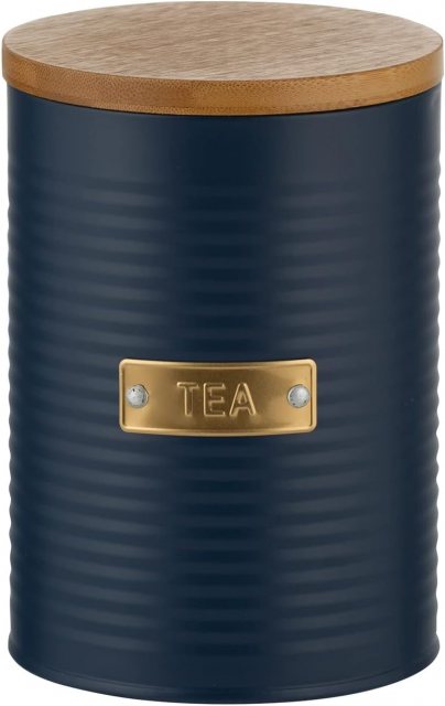 Typhoon Otto Navy Tea Storage Tin