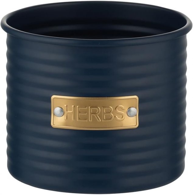 Typhoon Otto Navy Herb Pot