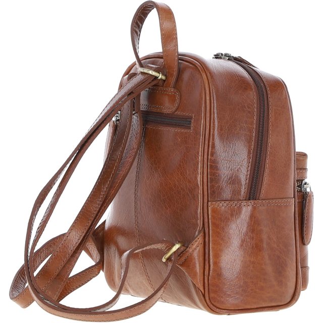 Ashwood Leather Backpack Honey  At Portmeirion Online - Portmeirion Online