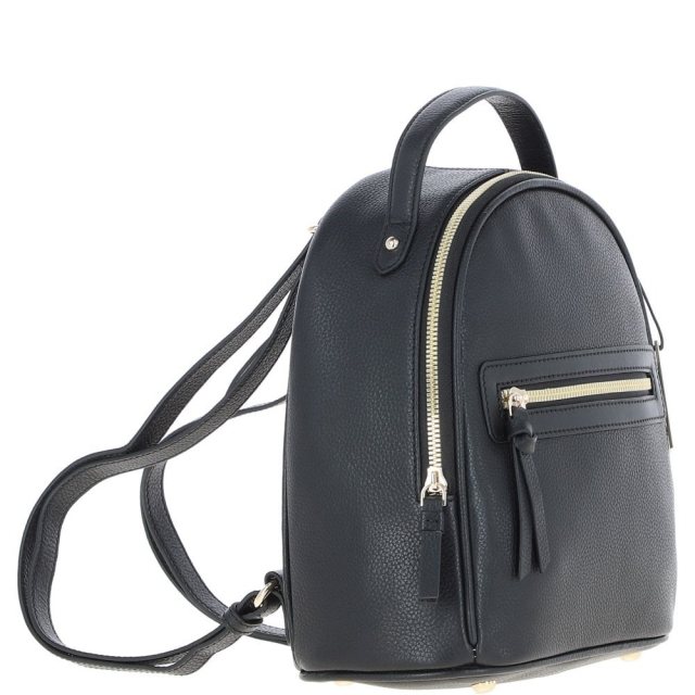 Small backpack in leather