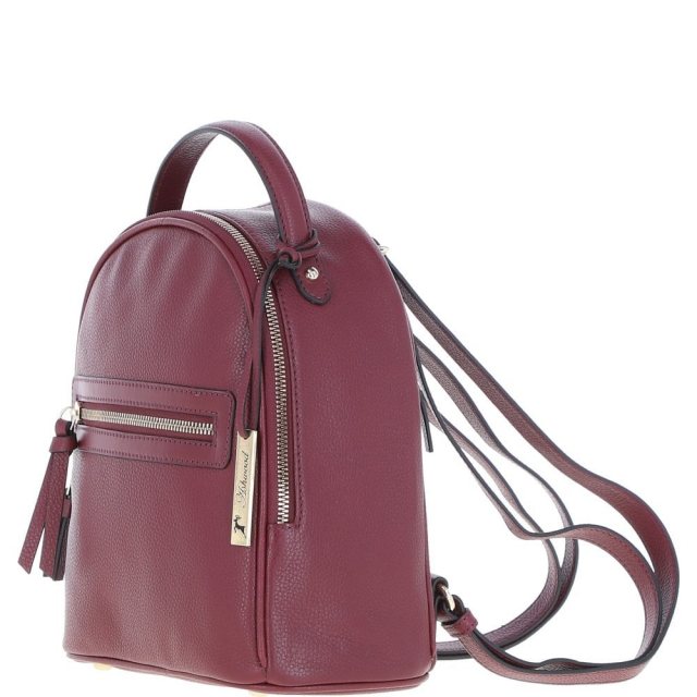 Mini on sale leather rucksack