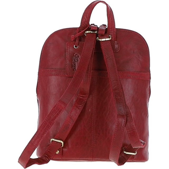 Ashwood Genuine leather cross body red bag. - Vinted