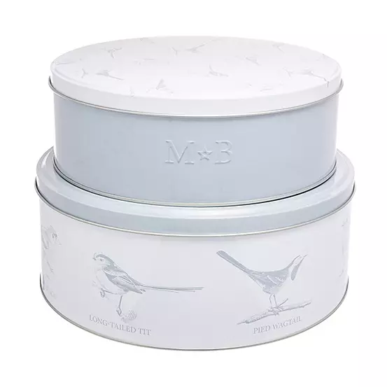 Mary Berry Set of 2 Cake Tins - Birds