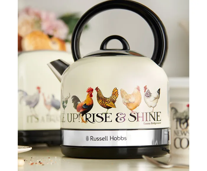 Russell Hobbs x Emma Bridgewater Rise Shine Kettle Portmeirion Online