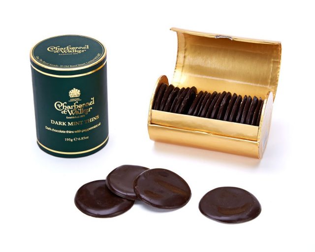 Charbonnel et Walker Dark Chocolate Mint Thins 200g