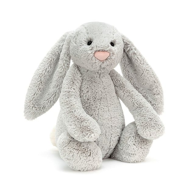 Jellycat Soft Toys Bashful Silver Bunny Big