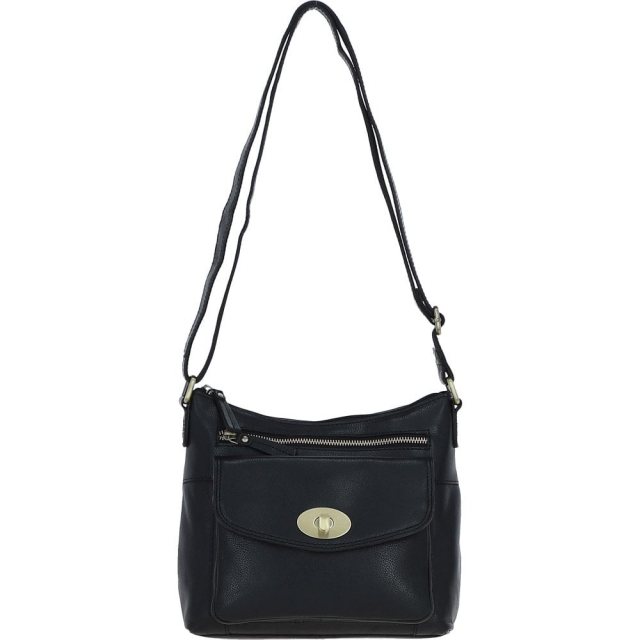 Ashwood Leather Handbag Black M-86