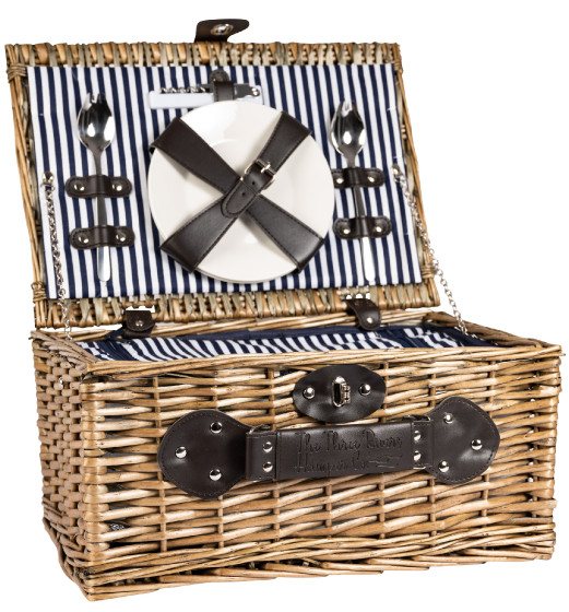 Three Rivers 2 Person Insulated Picnic Basket