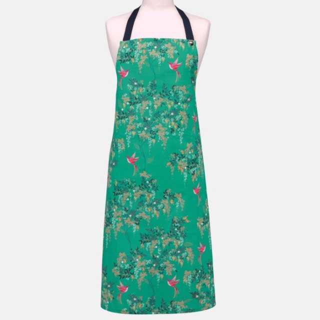 Sara Miller Green Hummingbird Apron