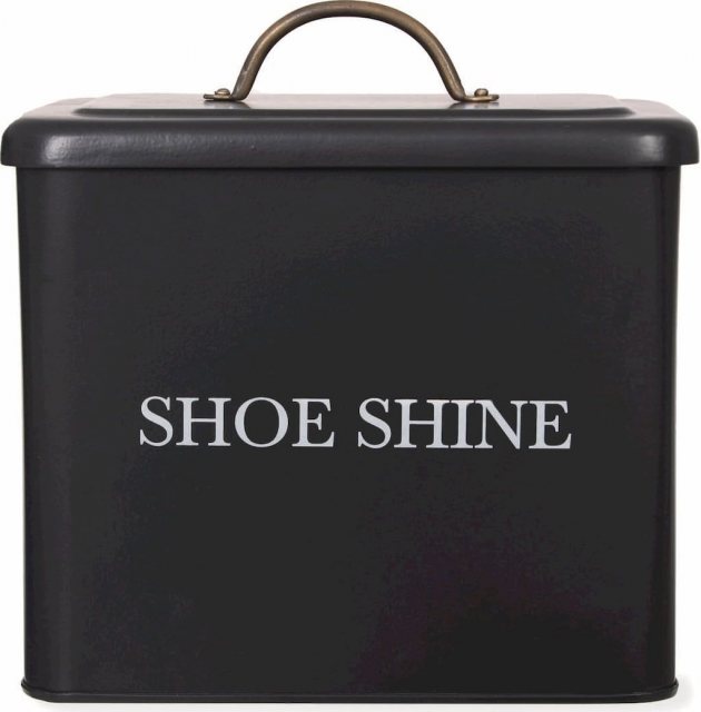 Garden Trading Original Shoe Shine Box - Carbon