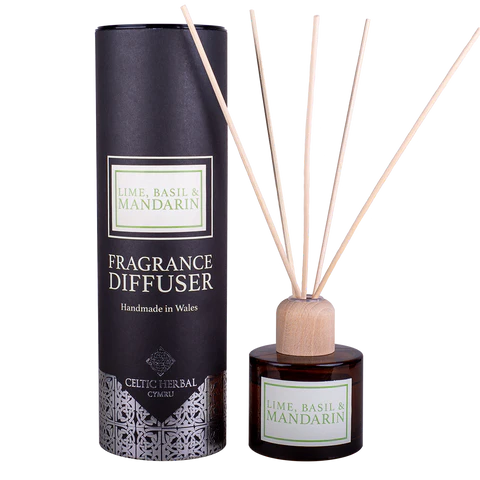 Celtic Herbal Mandarin, Lime & Basil Reed Diffuser 100ml