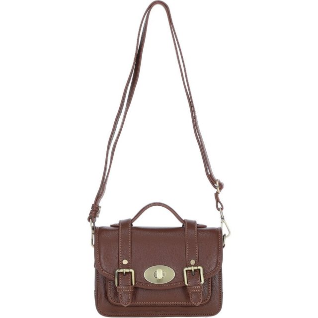 Ashwood Leather Small Satchel Tan M-88