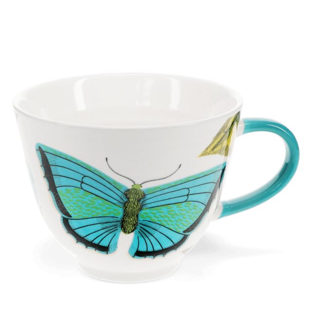 Rex London Bone China Mug Butterfly 550ml