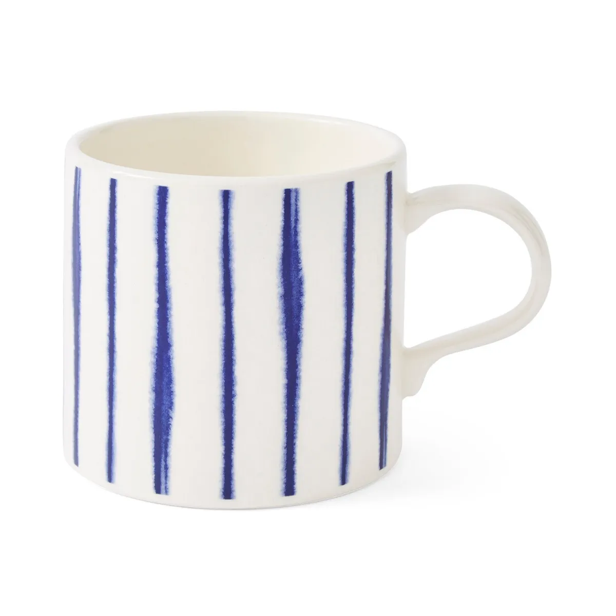 Mug Meirion Pin Stripes Mug - Blue & White