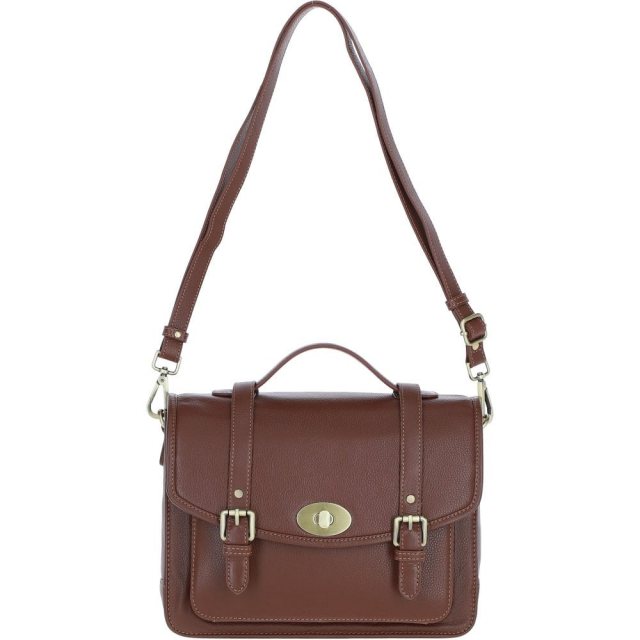 Ashwood Leather Large Satchel Tan M-89