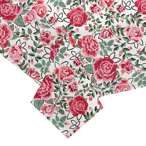 Cath Kidston Dolly Rose Tablecloth 200x130cm