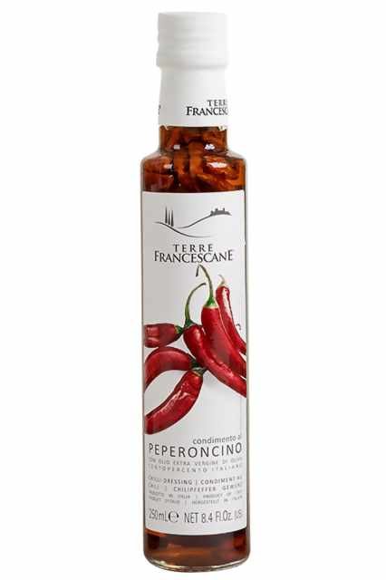 Terre Francescane Extra Virgin Olive Oil with Chilli 250ml