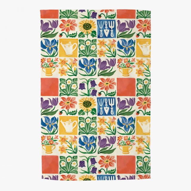 Emma Bridgewater Summer Flowers Tea Towel