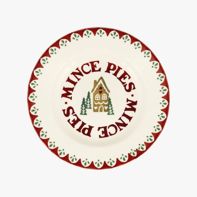 Emma Bridgewater Gingerbread Mince Pies 8 1/2 Inch Plate