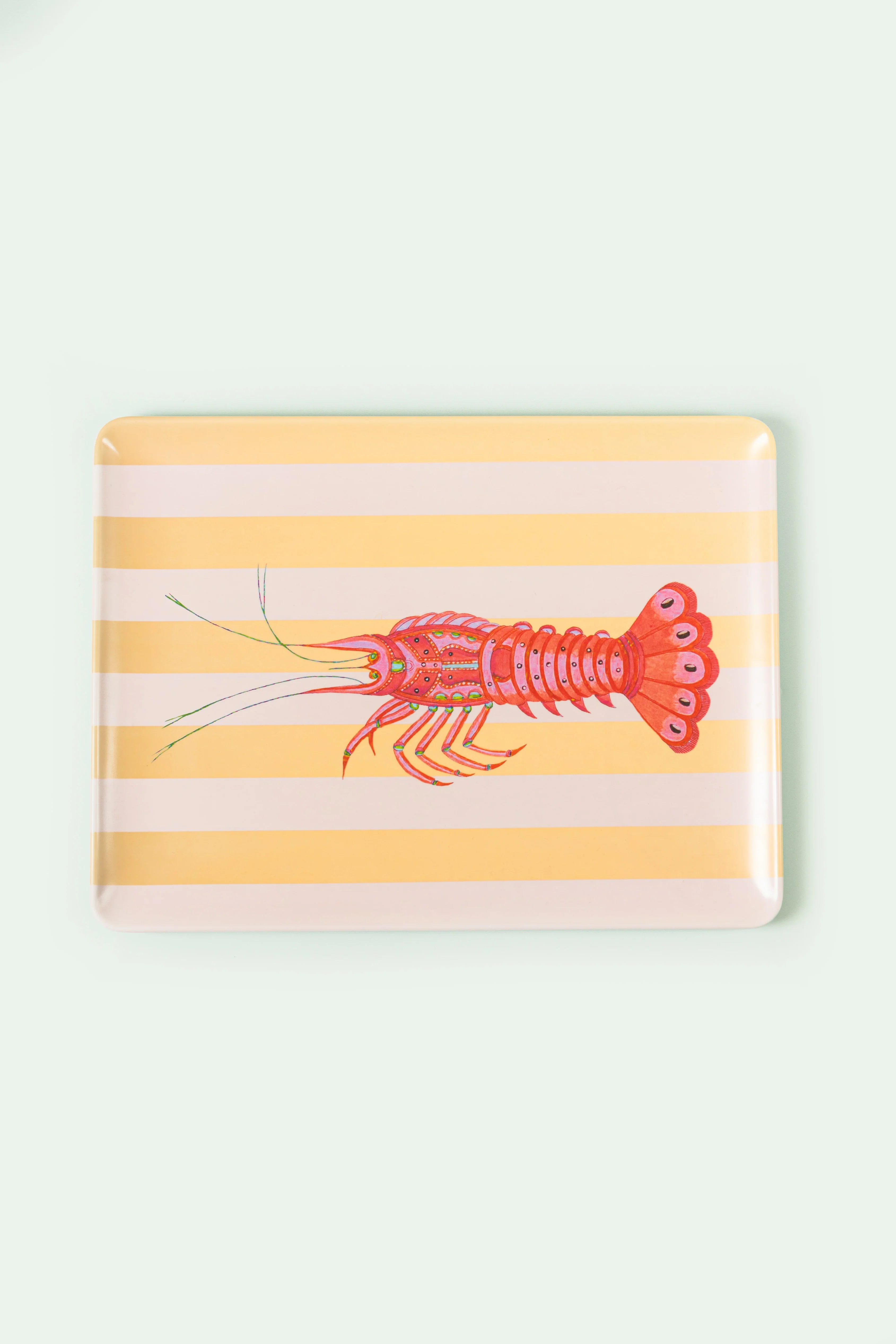 Yvonne Ellen Large Lobster Melamine Picnic Tray