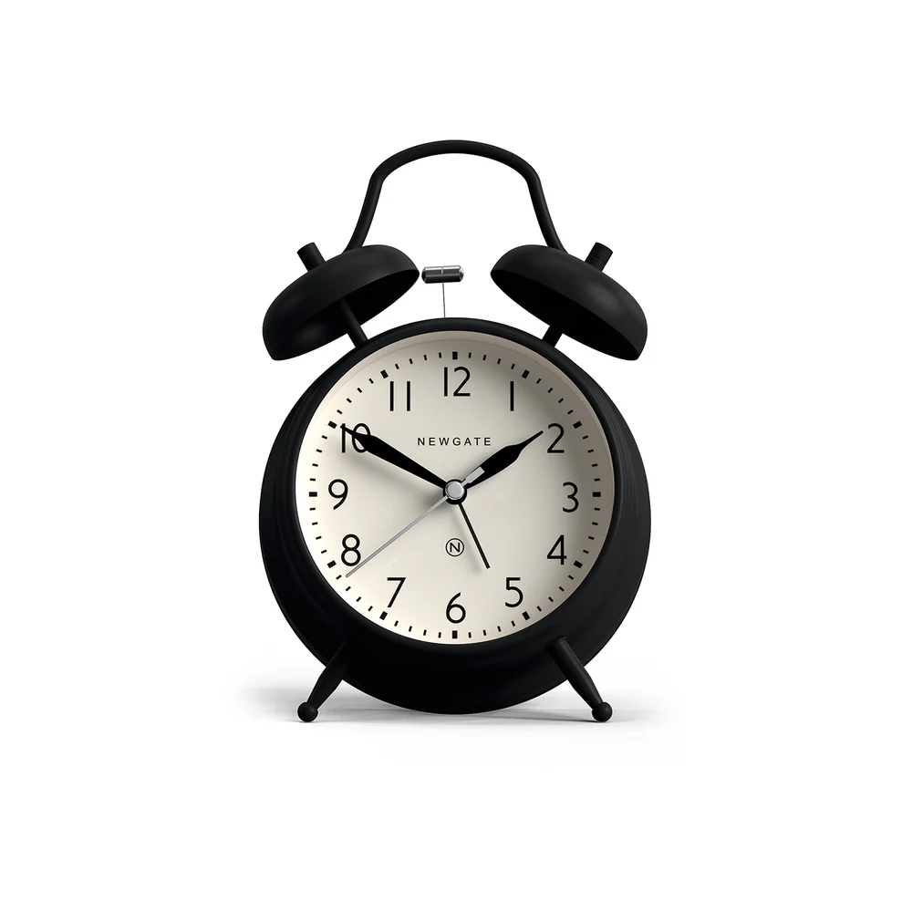 Newgate Covent Garden Alarm Clock | Black