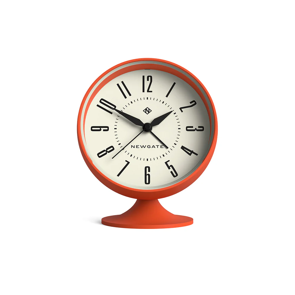 Newgate Spheric Alarm Clock | Orange