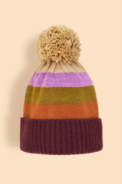 Powder Lilia Bobble Hat  - Vintage Mix