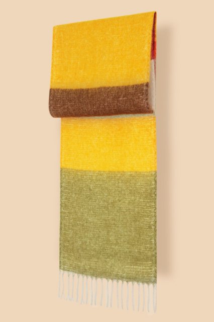 Powder Soho Cosy Scarf - Burgundy Mix