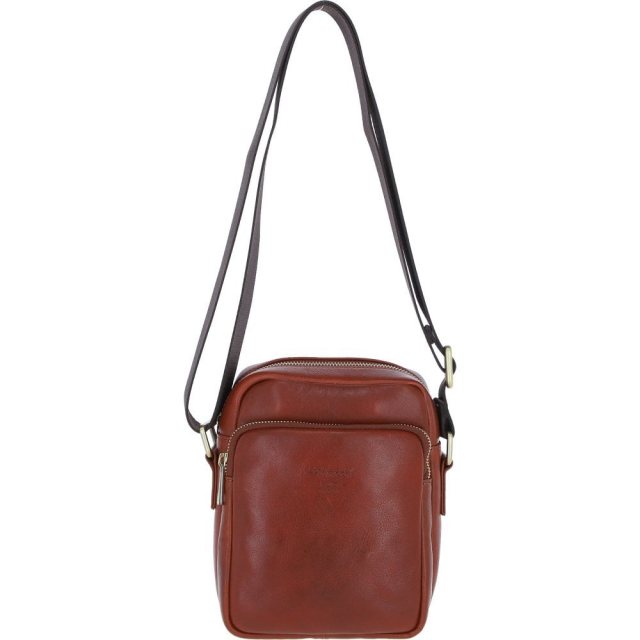 Ashwood Leather Men's Cross Body Bag Tan PL43