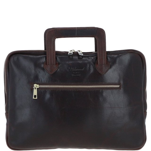 Ashwood Leather Men's Laptop Bag Brown PL45