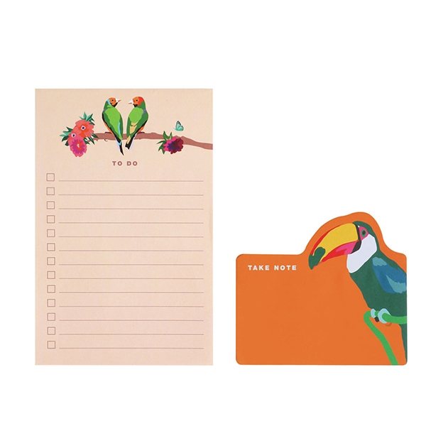 Emily Brooks Set of 2 Memo Notepads