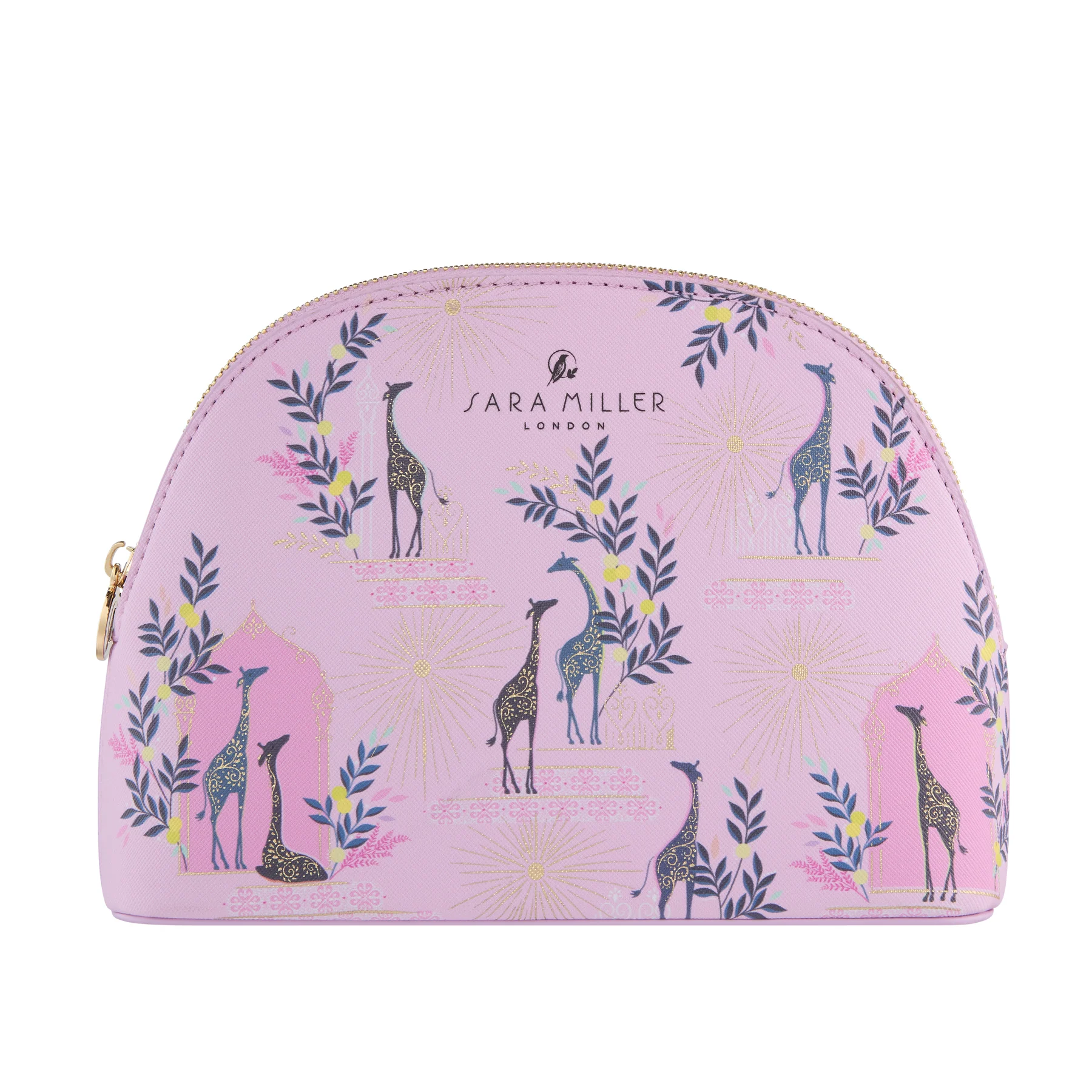 Sara Miller Savannah Medium Cosmetic Bag - Pink