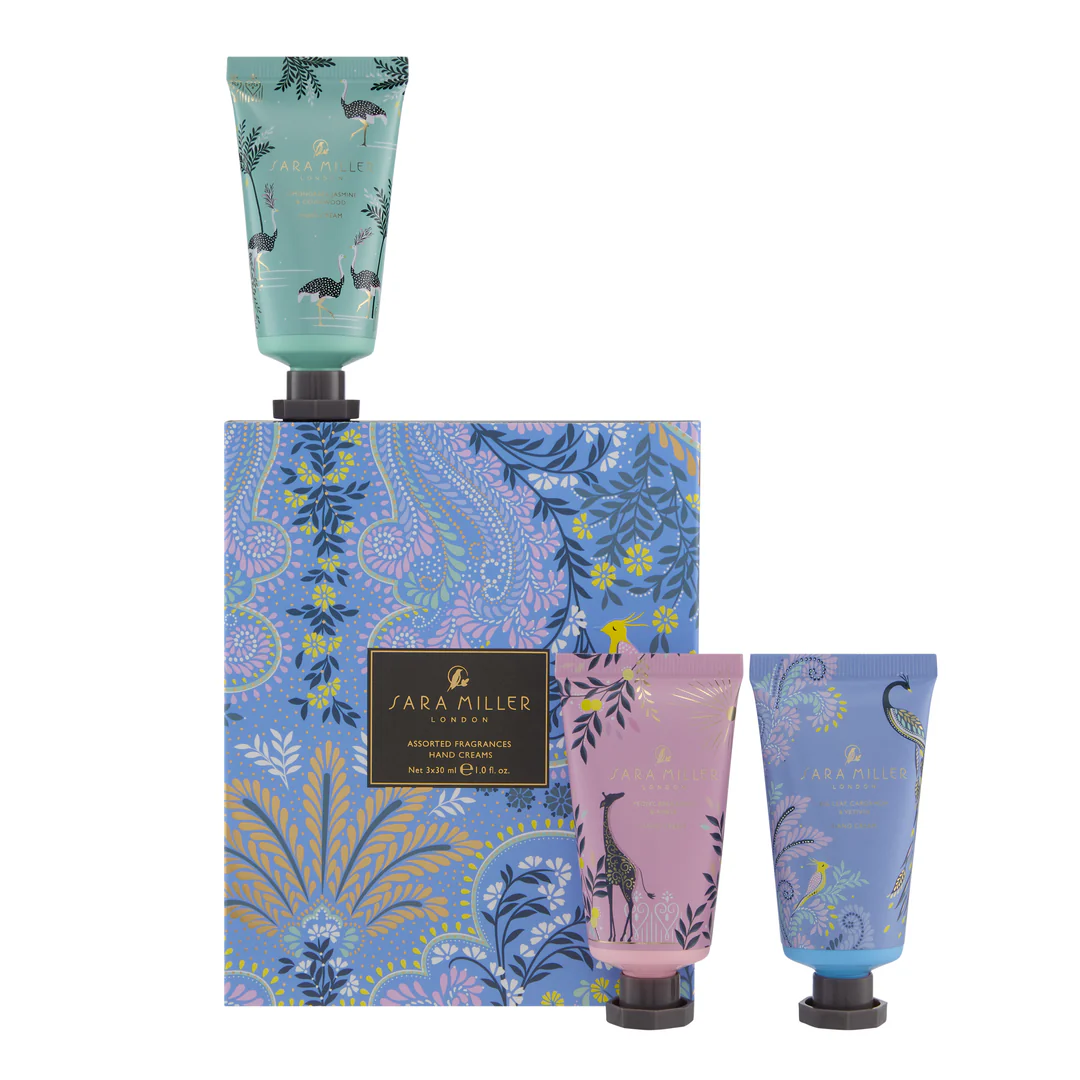 Sara Miller Savannah Hand Cream Trio