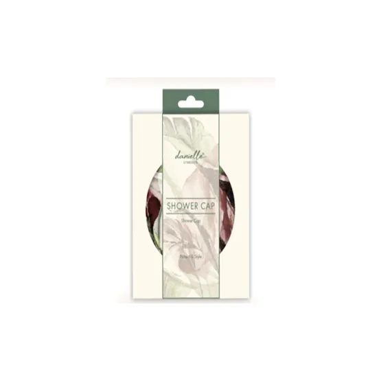 Danielle Creations Botanical Palm Cream Shower Cap