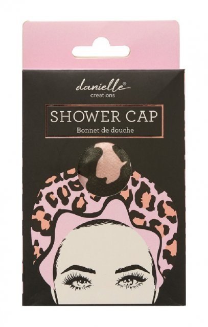 Danielle Creations Shower Cap Leopard Print